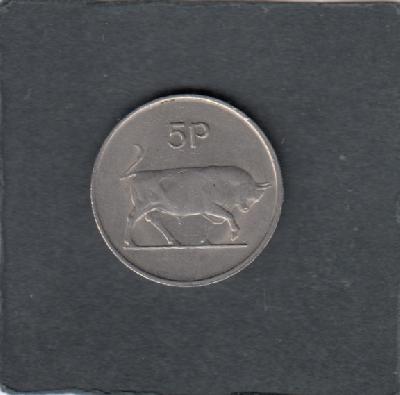 Beschrijving: 5 Pence COW  